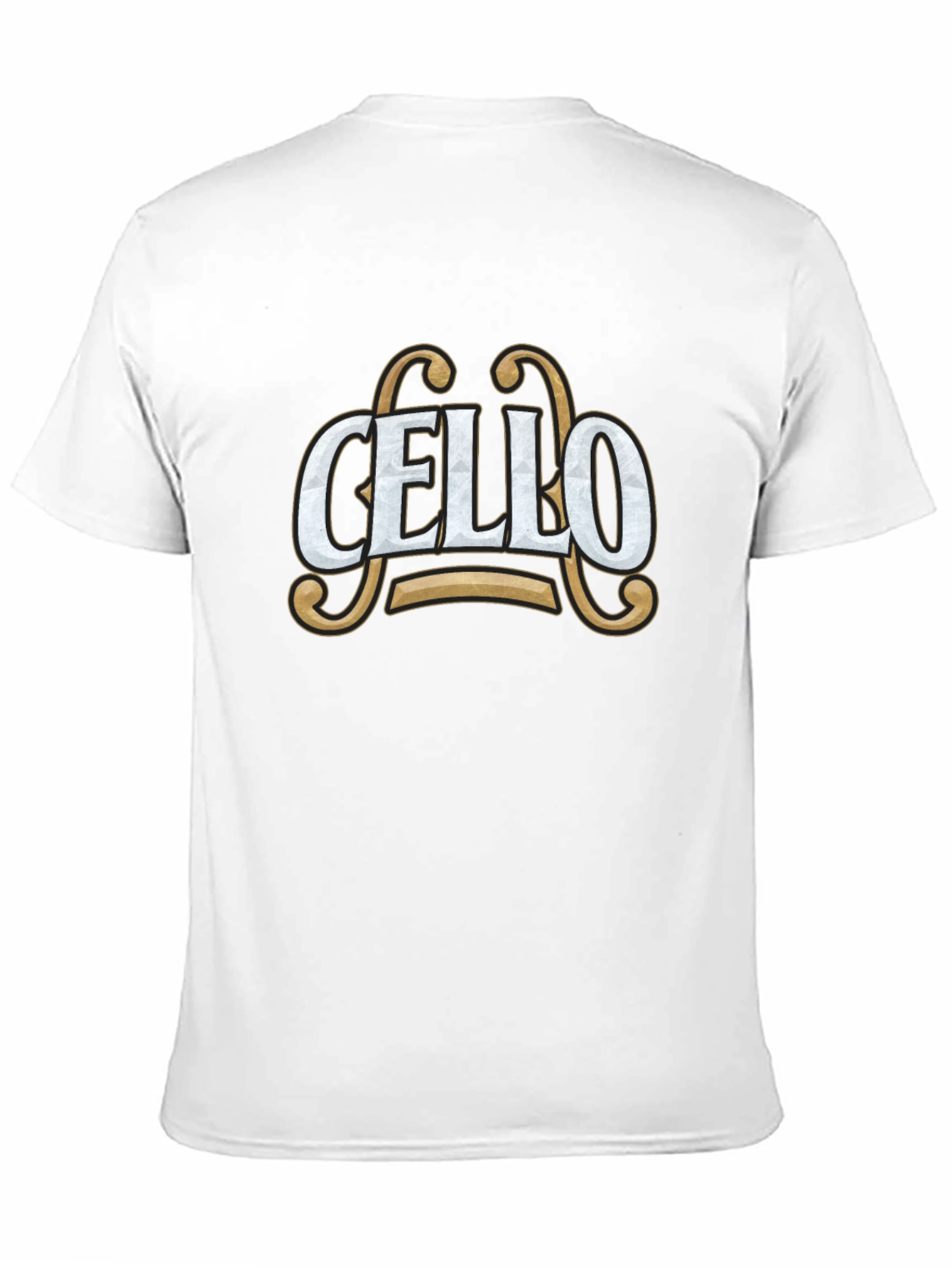 Cello Music T-Shirt - Black