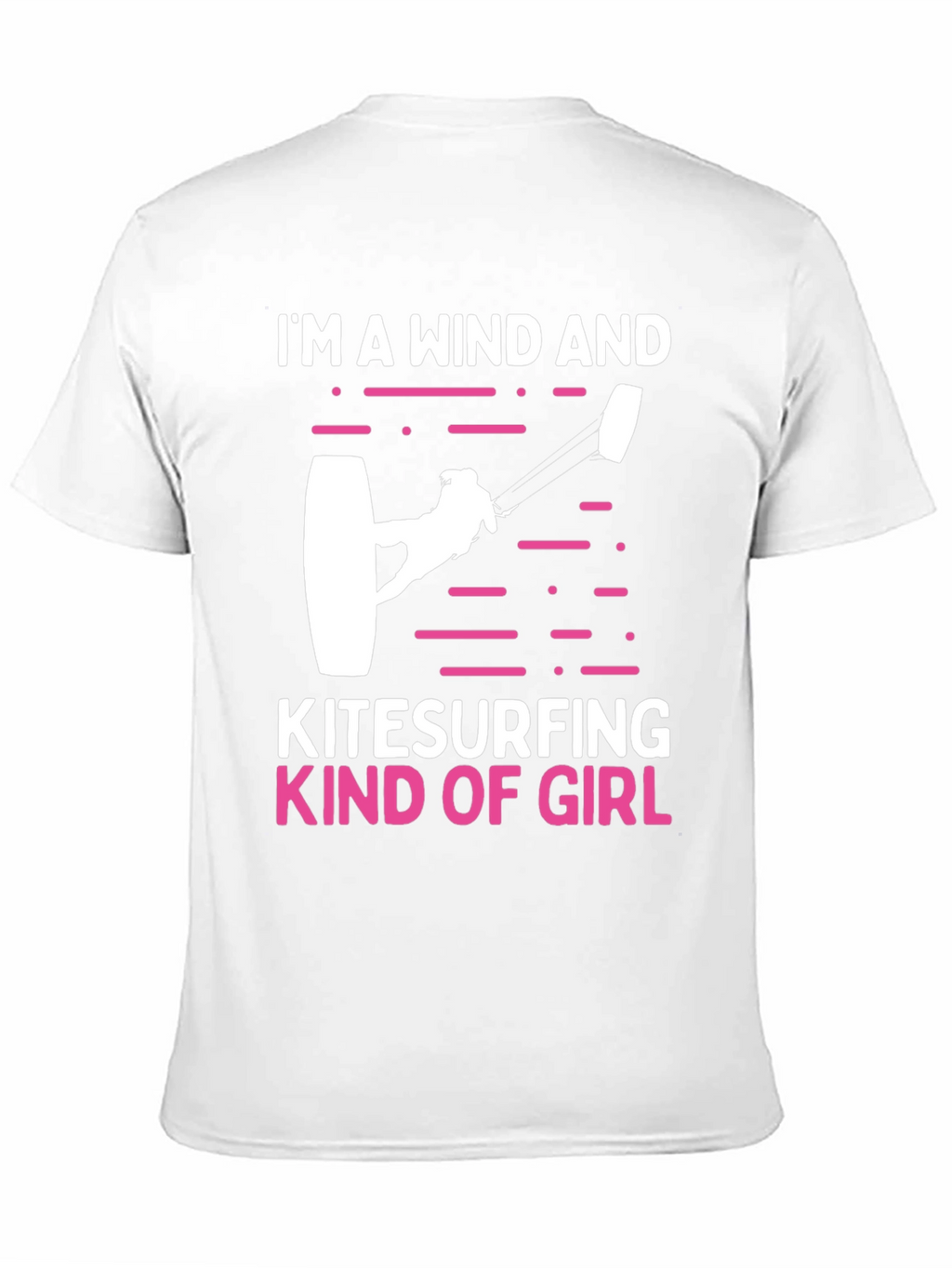 Wind and Kitesurfing Girl T-Shirt