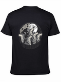 Echoes in the Moonlight Wolves Graphic T-Shirt