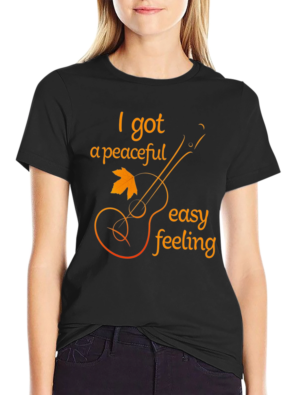 Peaceful Feeling Graphic T-Shirt
