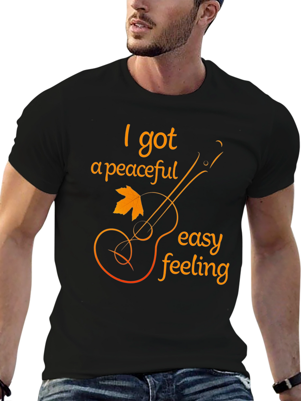 Peaceful Feeling Graphic T-Shirt