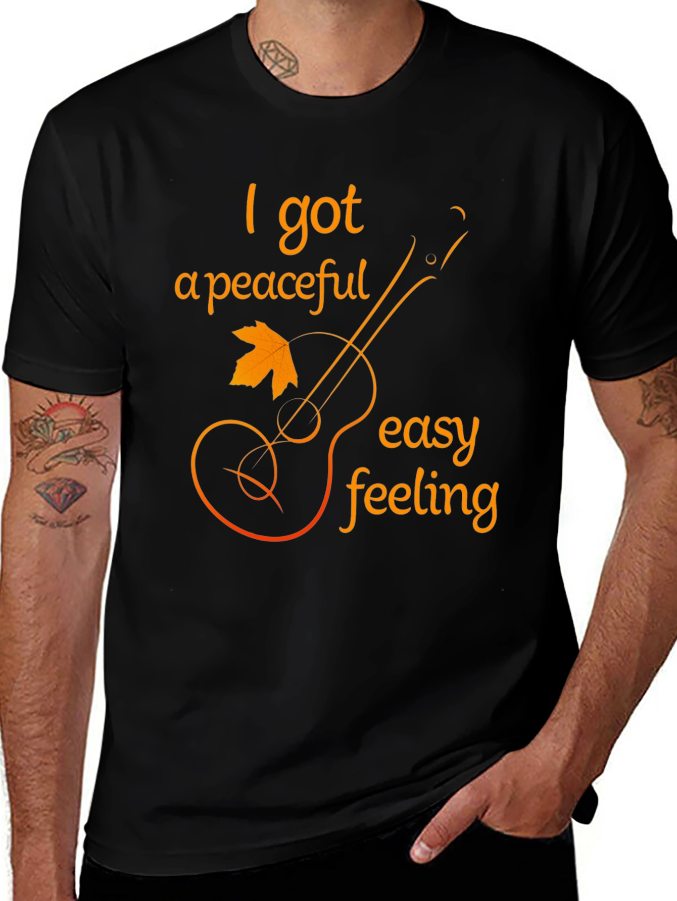 Peaceful Feeling Graphic T-Shirt