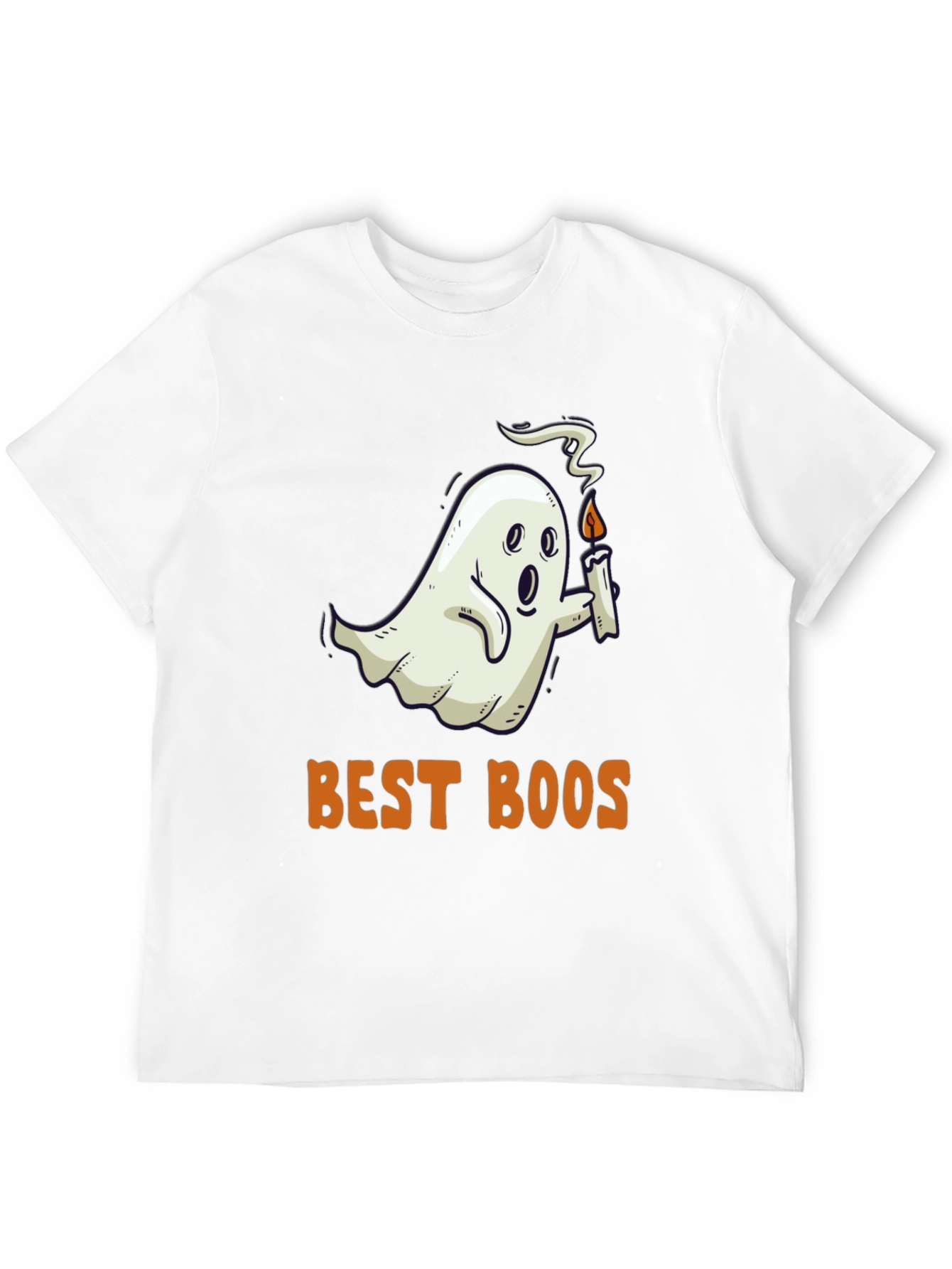 Funny Halloween Ghost Best Boos Graphic Tee