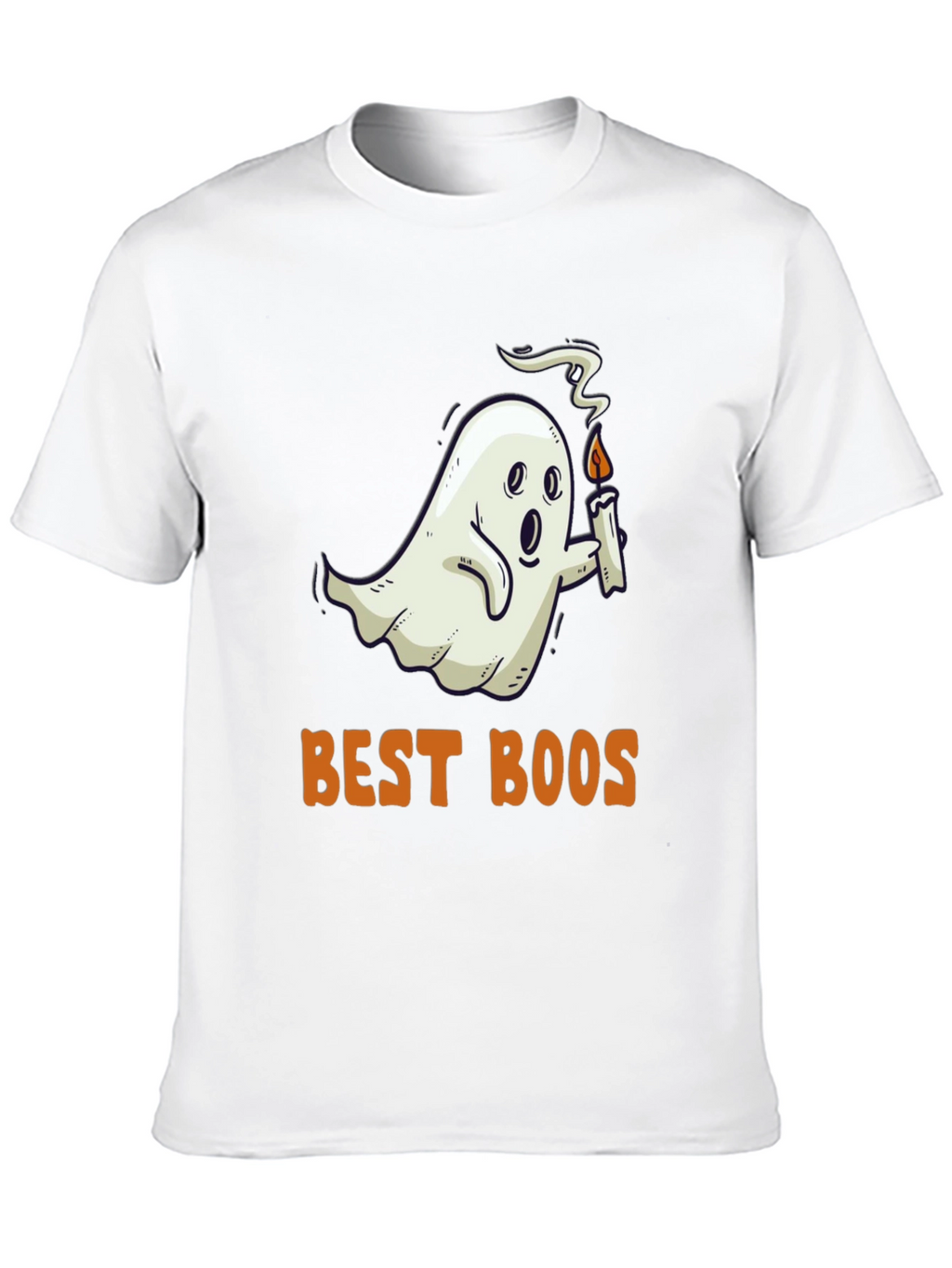 Funny Halloween Ghost Best Boos Graphic Tee