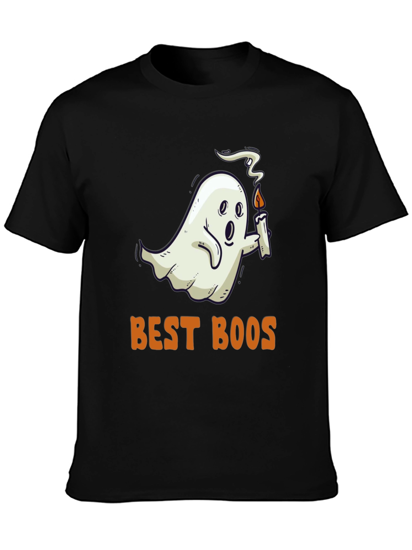 Funny Halloween Ghost Best Boos Graphic Tee
