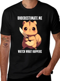 Underestimate Me Squirrel T-Shirt