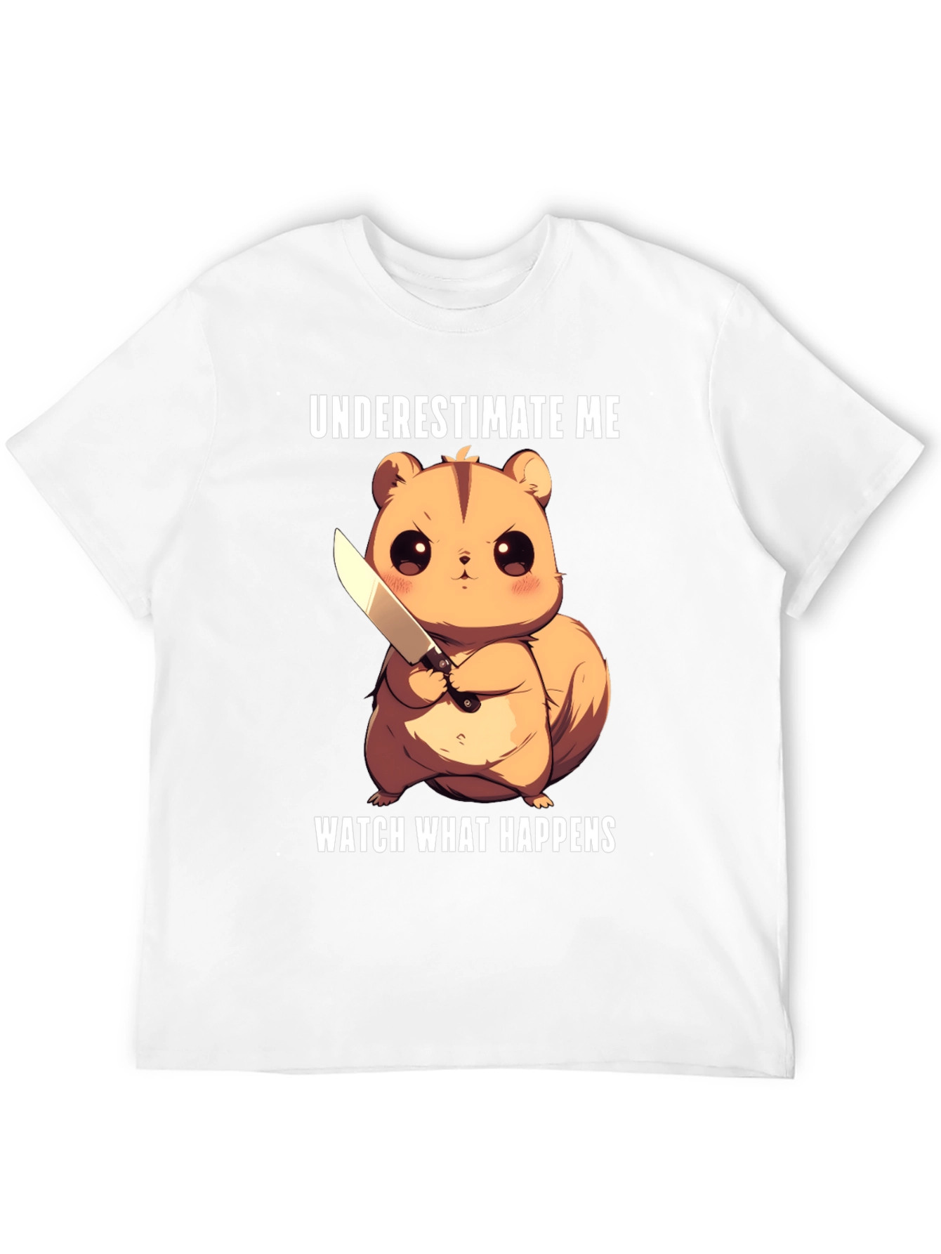 Underestimate Me Squirrel T-Shirt