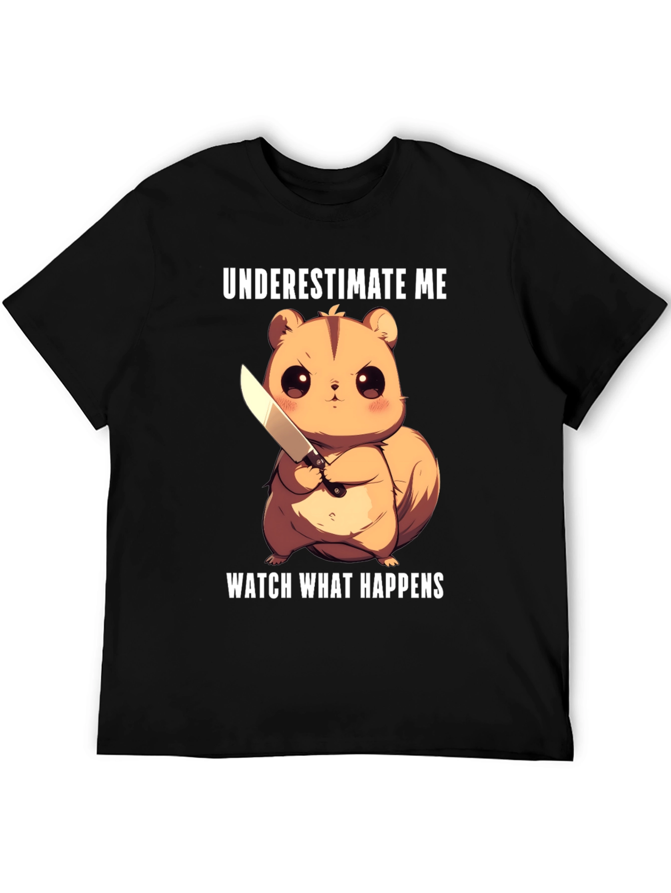 Underestimate Me Squirrel T-Shirt