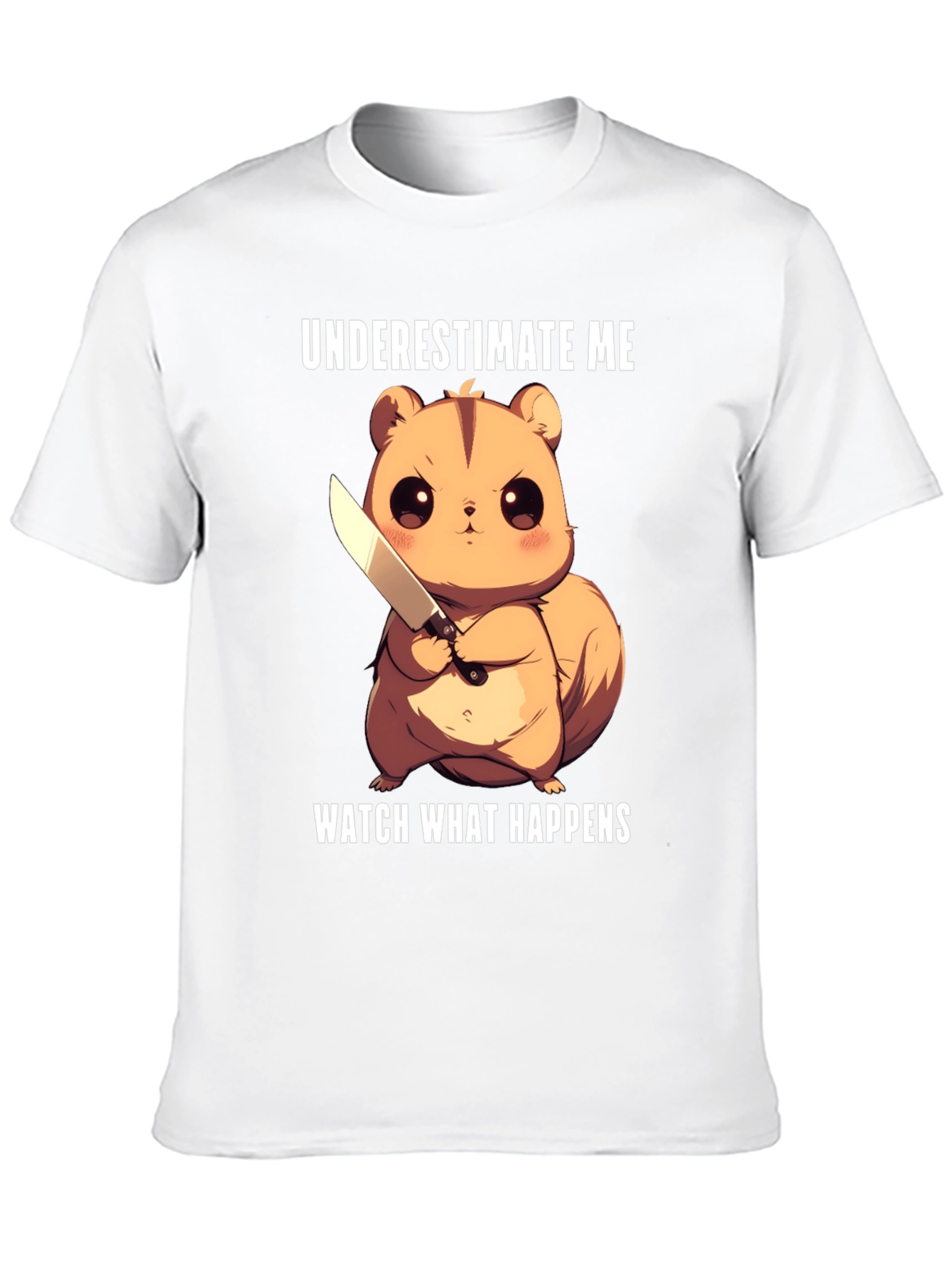 Underestimate Me Squirrel T-Shirt