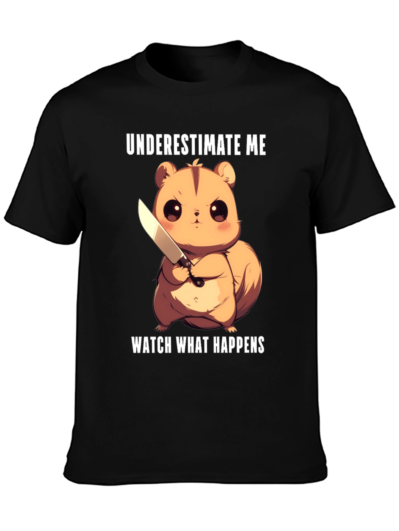 Underestimate Me Squirrel T-Shirt