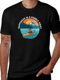Happiness is a Paddle Away Graphic Tee