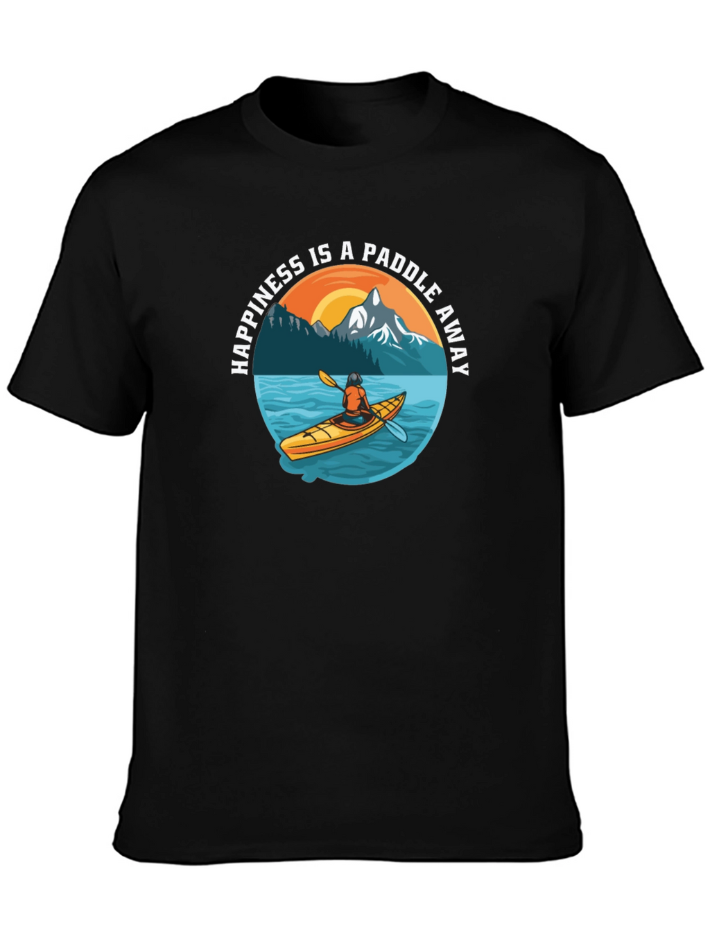Happiness is a Paddle Away Graphic Tee