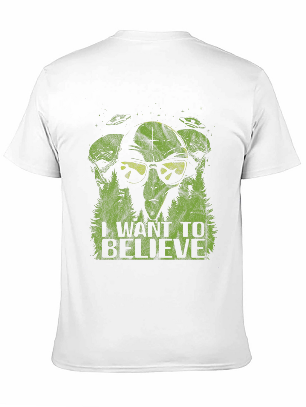 I Want To Believe Alien Graphic Tee