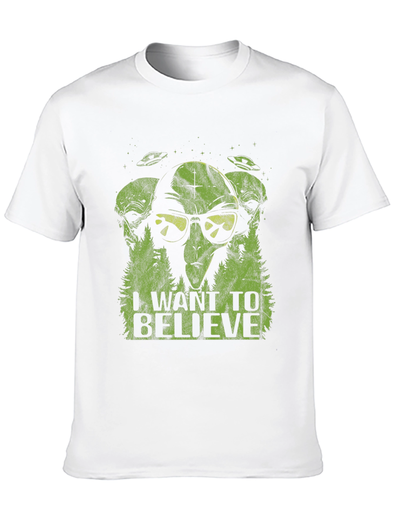 I Want To Believe Alien Graphic Tee