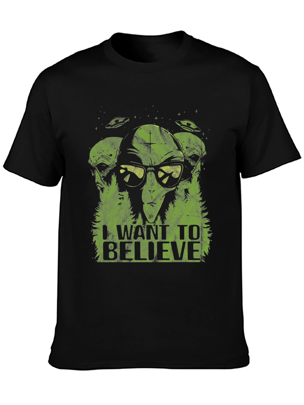 I Want To Believe Alien Graphic Tee