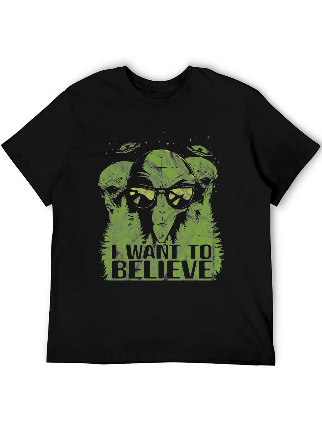 I Want To Believe Alien Graphic Tee