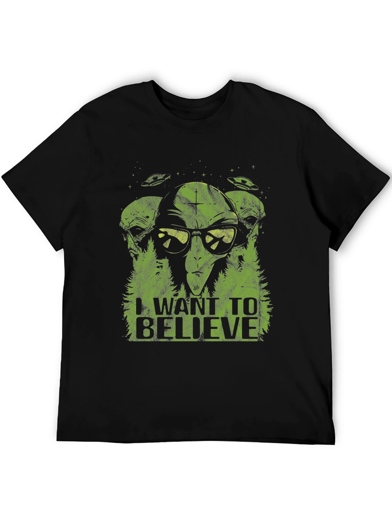 I Want To Believe Alien Graphic Tee