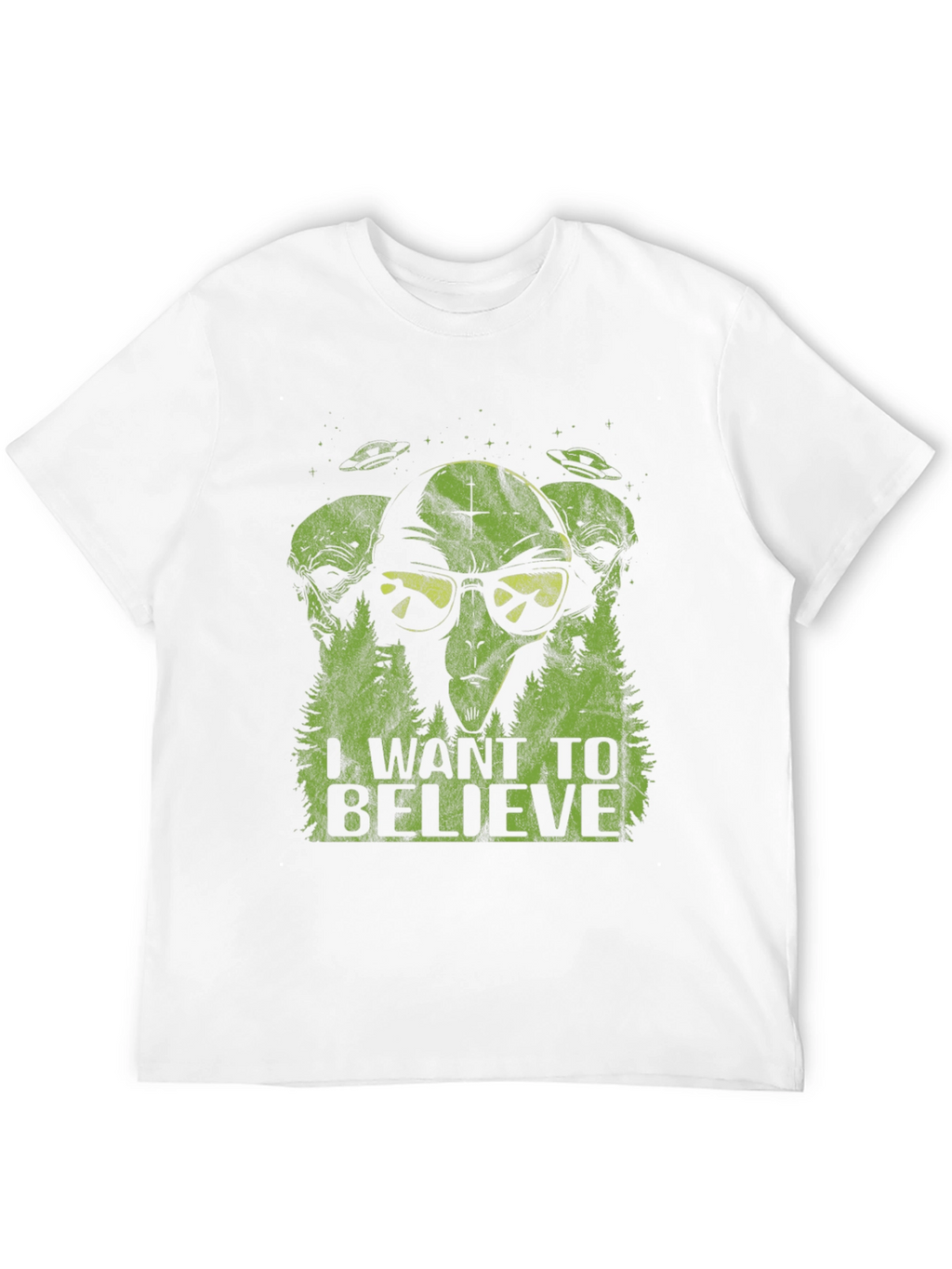 I Want To Believe Alien Graphic Tee