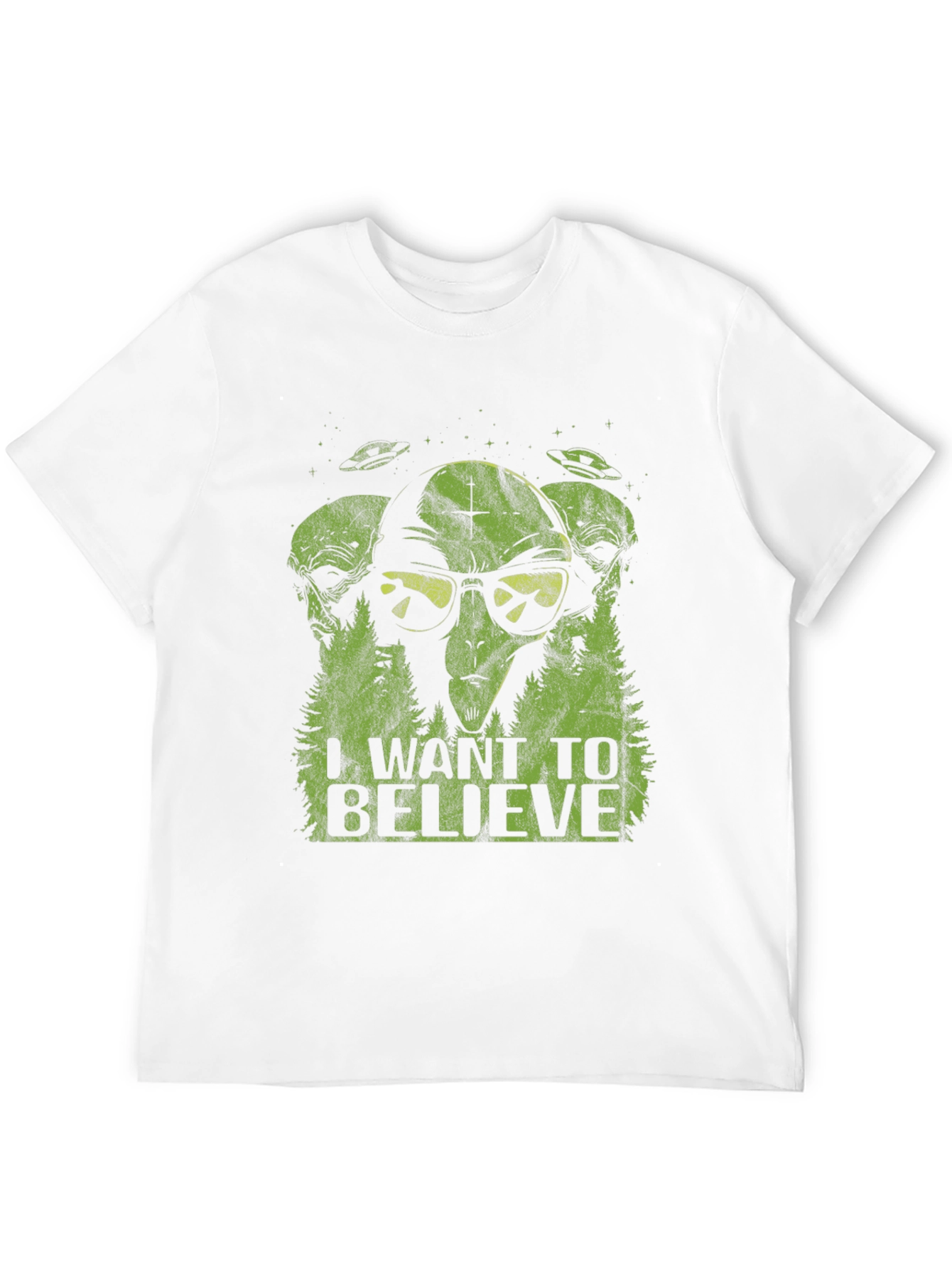 I Want To Believe Alien Graphic Tee