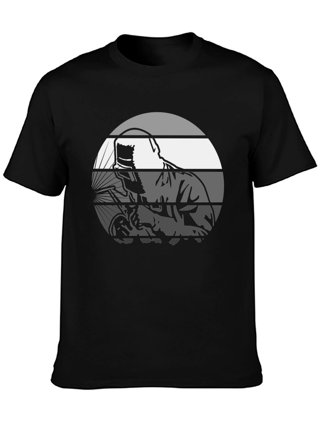 Welder Graphic Tee - Retro Style