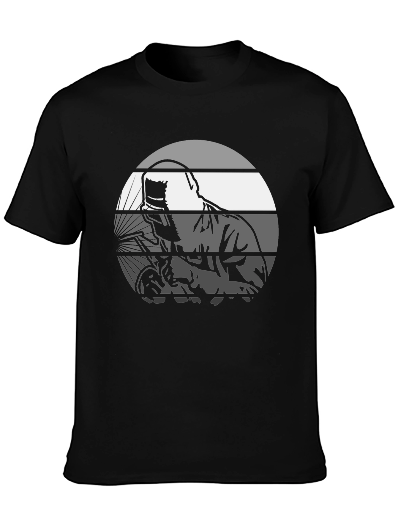 Welder Graphic Tee - Retro Style