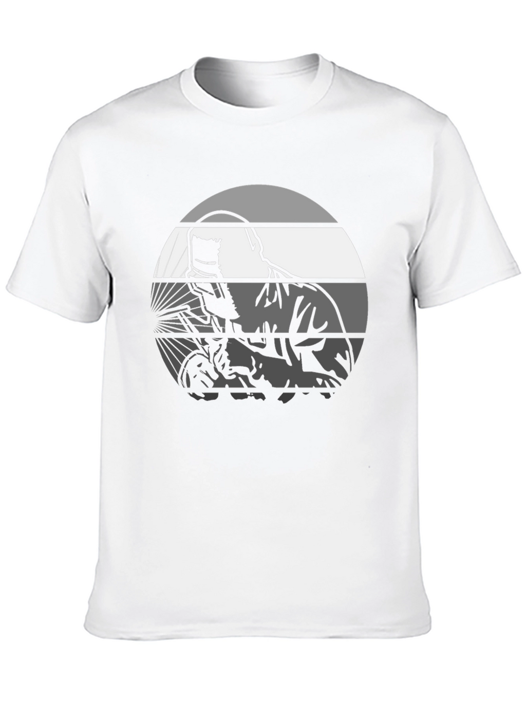Welder Graphic Tee - Retro Style