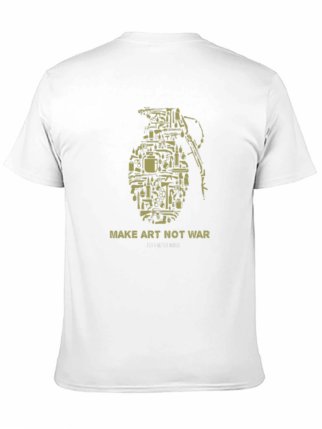 Make Art Not War Graphic T-Shirt