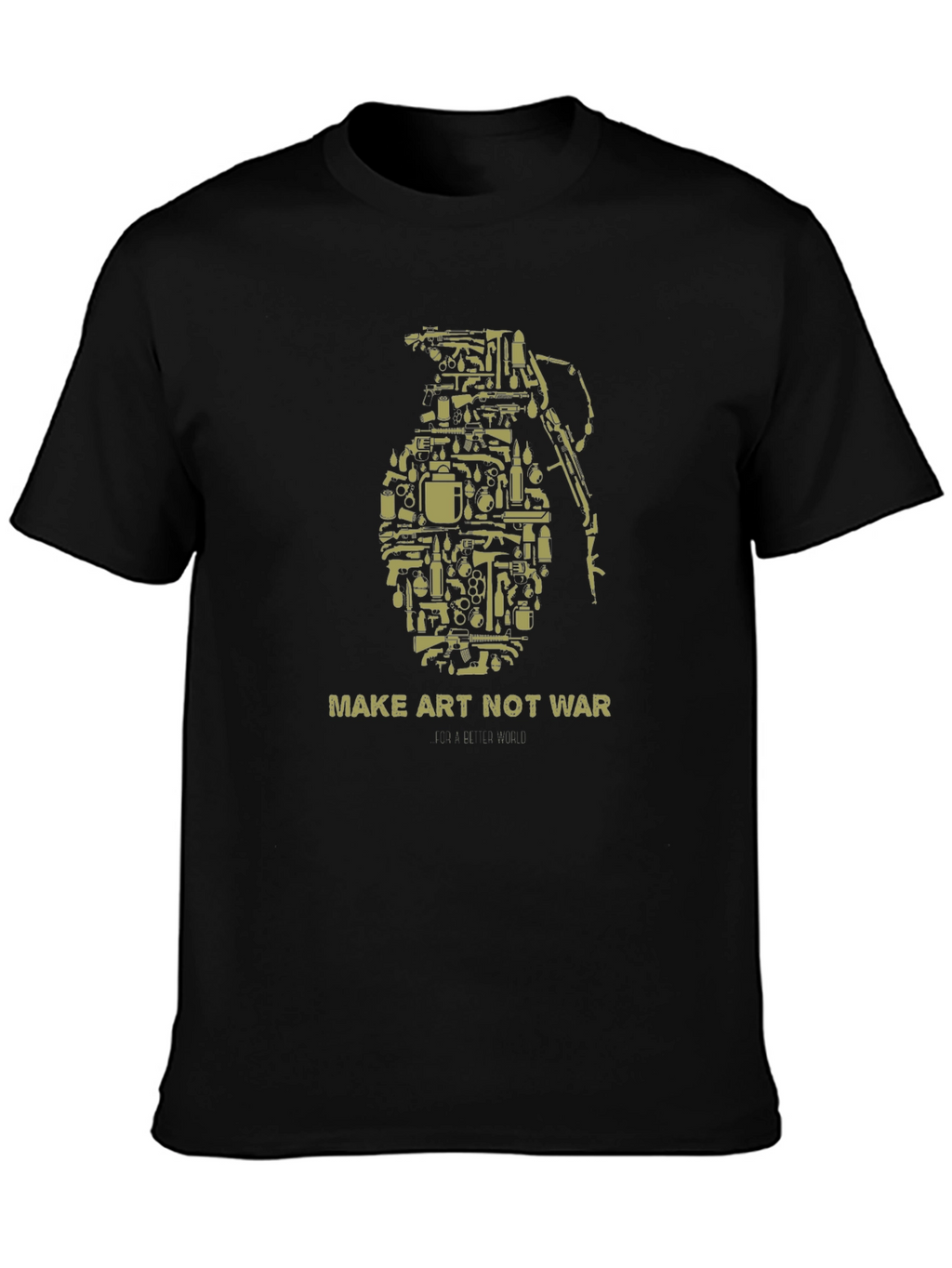 Make Art Not War Graphic T-Shirt