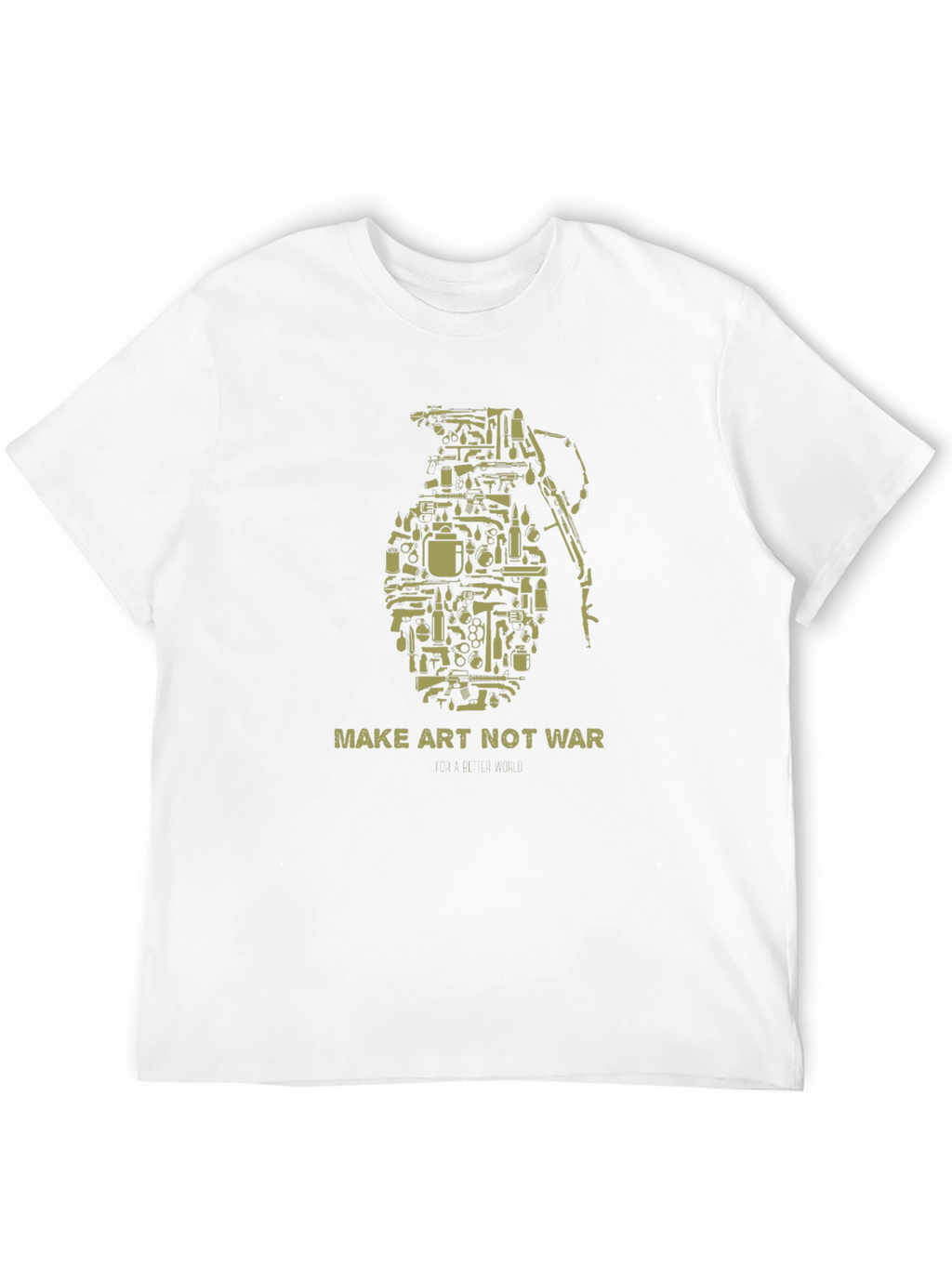 Make Art Not War Graphic T-Shirt