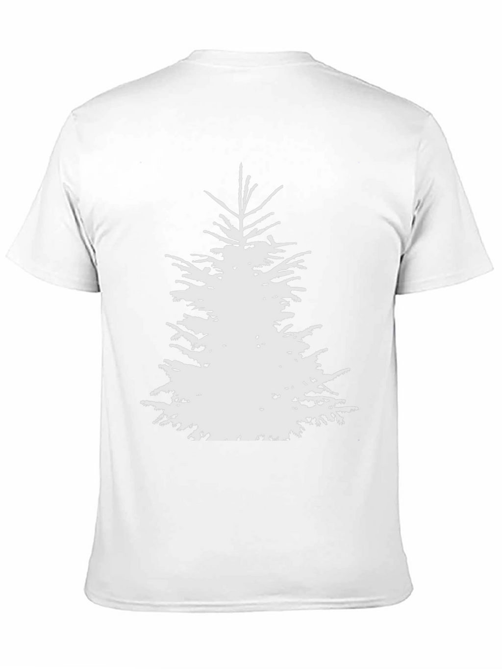 Christmas Tree Graphic Tee - Mens Black T-Shirt