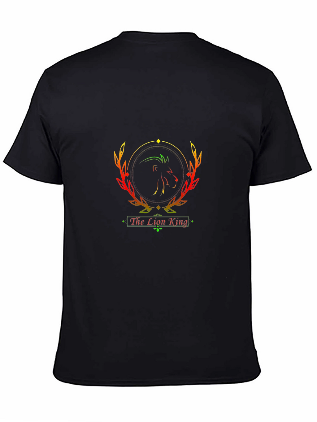 The Lion King Black Graphic Tee