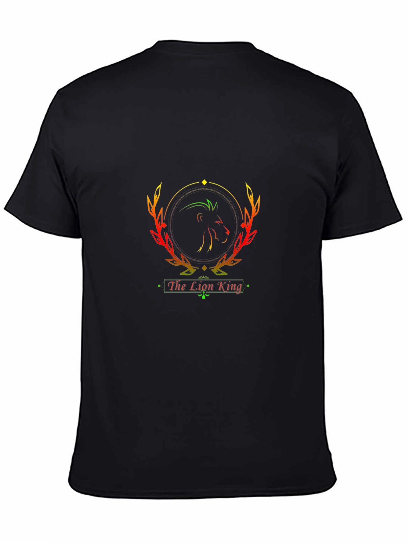 The Lion King Black Graphic Tee