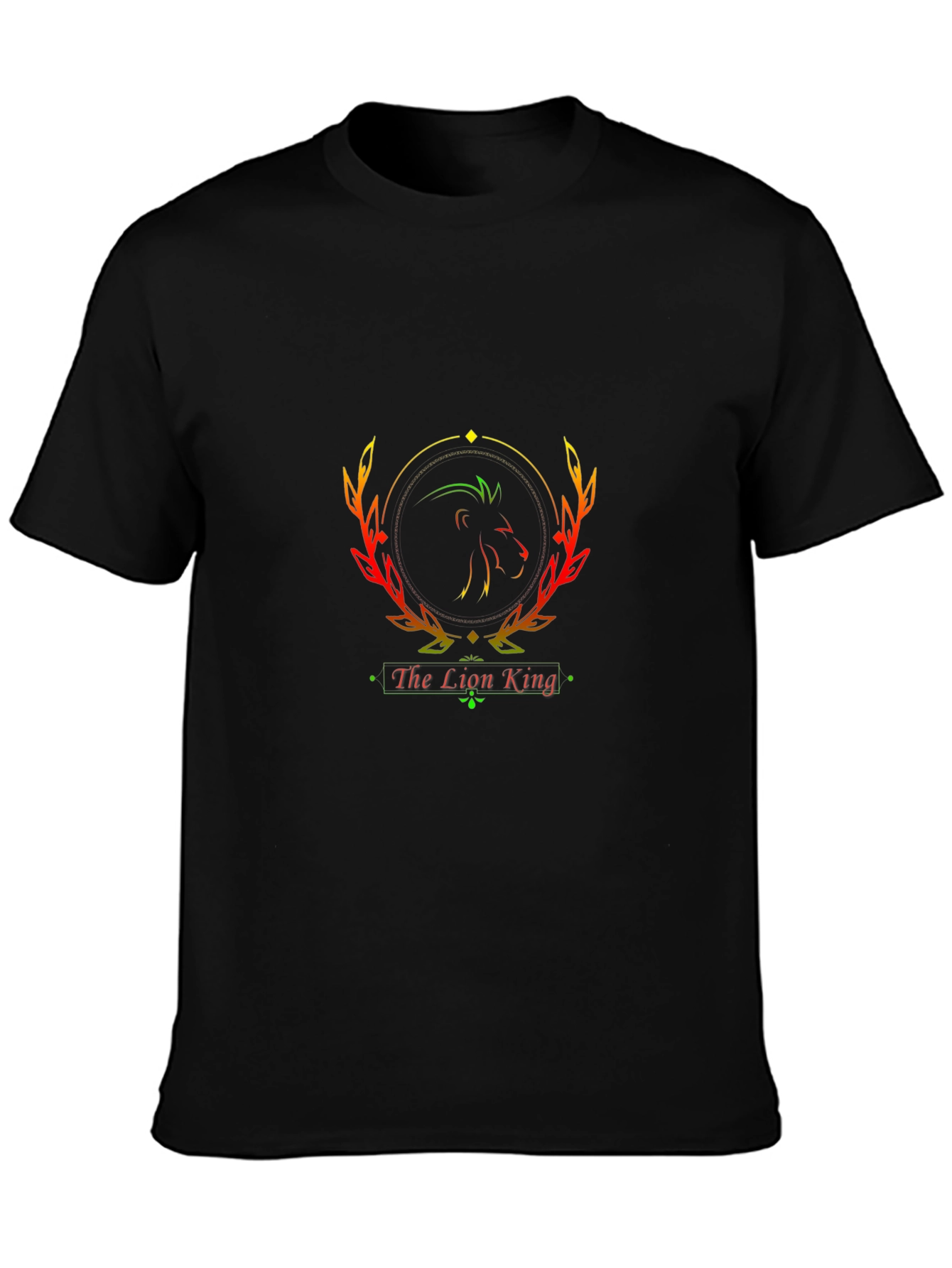 The Lion King Black Graphic Tee