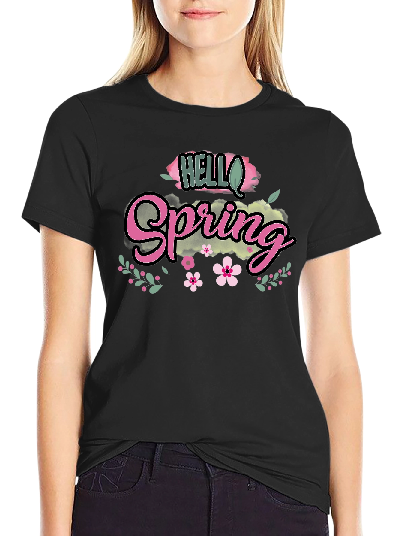Hello Spring Graphic Tee