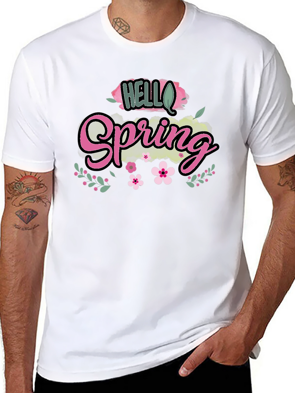 Hello Spring Graphic Tee