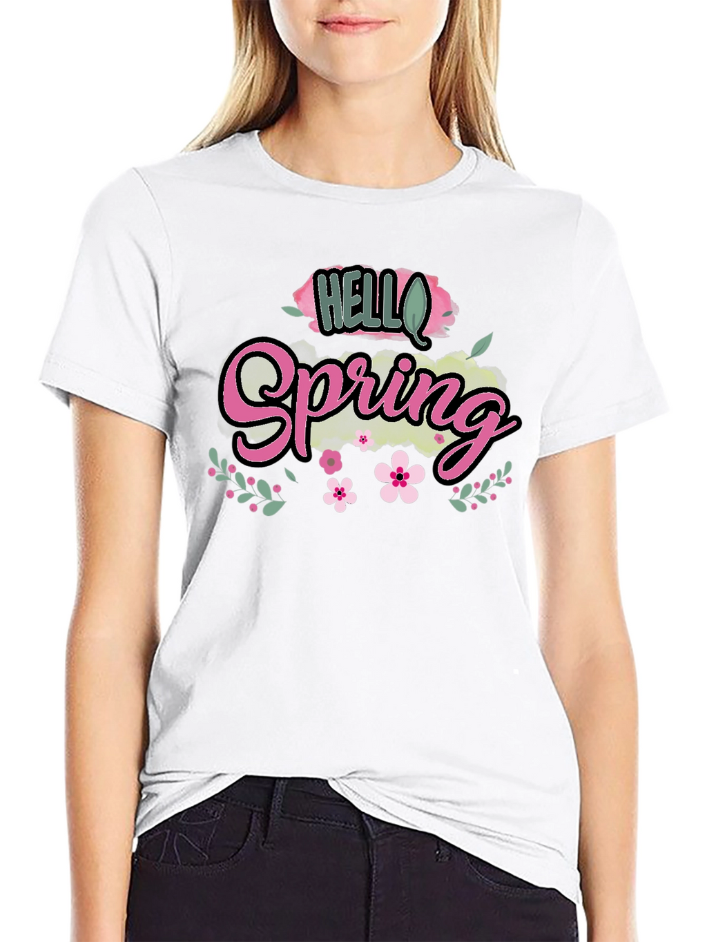 Hello Spring Graphic Tee