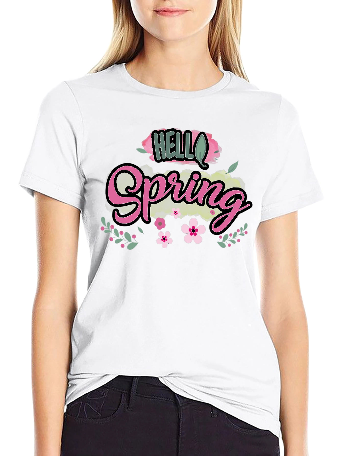Hello Spring Graphic Tee
