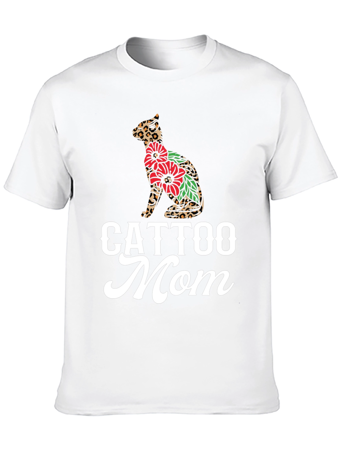 Cattoo Mom Graphic Tee - Cat Lover T-Shirt