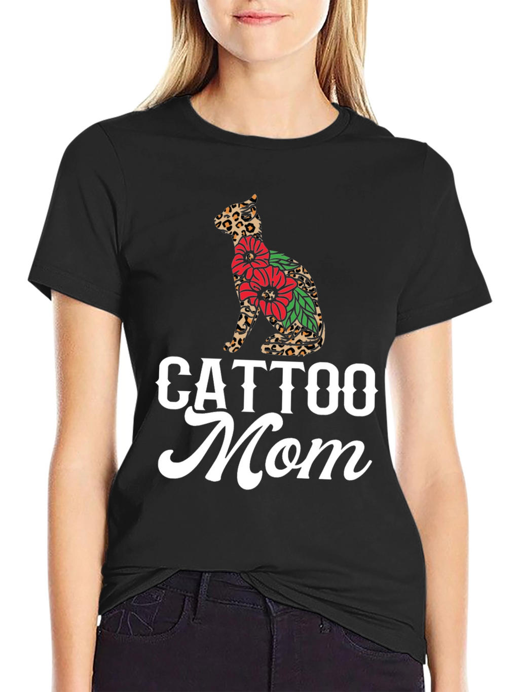 Cattoo Mom Graphic Tee - Cat Lover T-Shirt