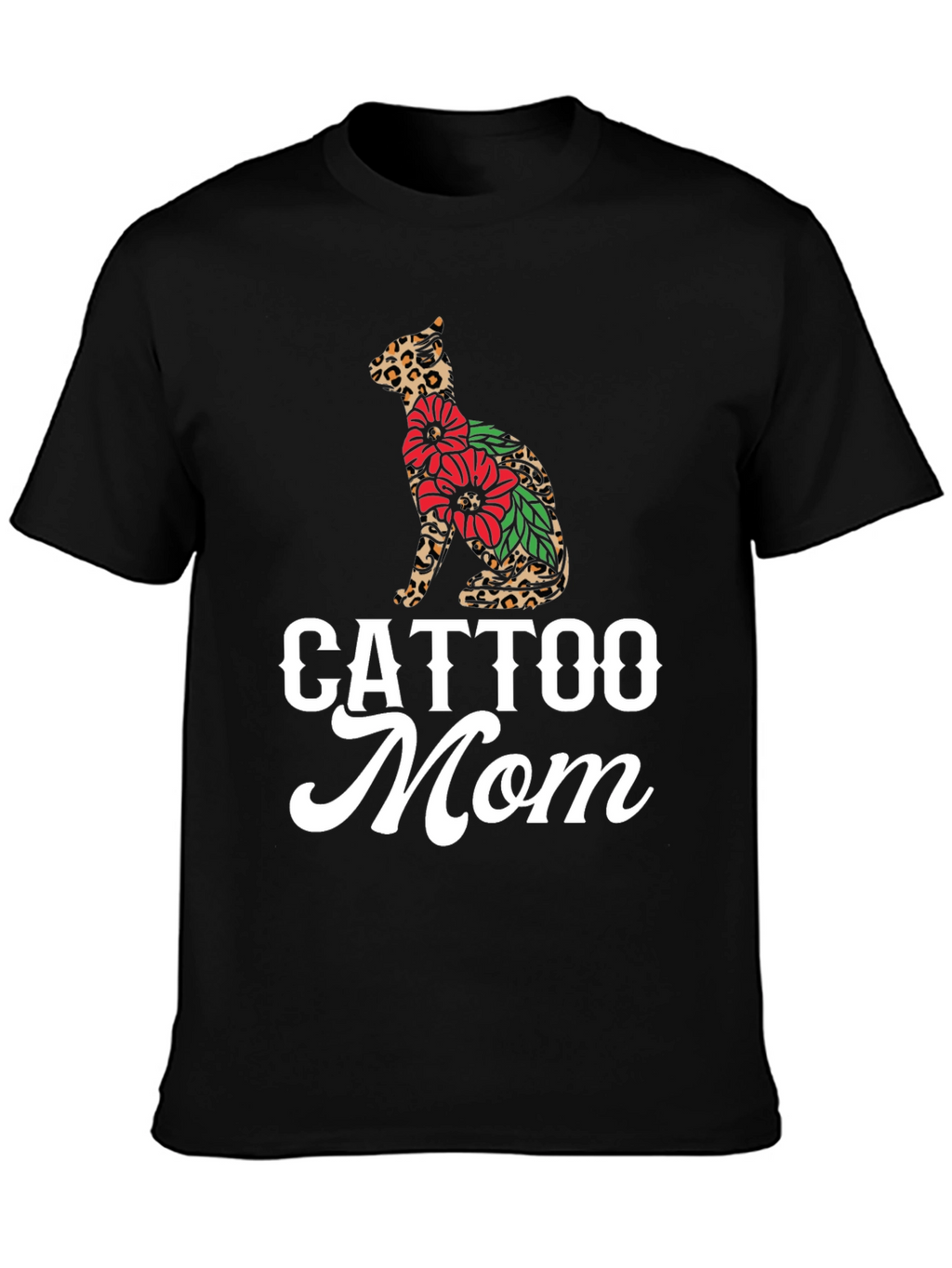 Cattoo Mom Graphic Tee - Cat Lover T-Shirt