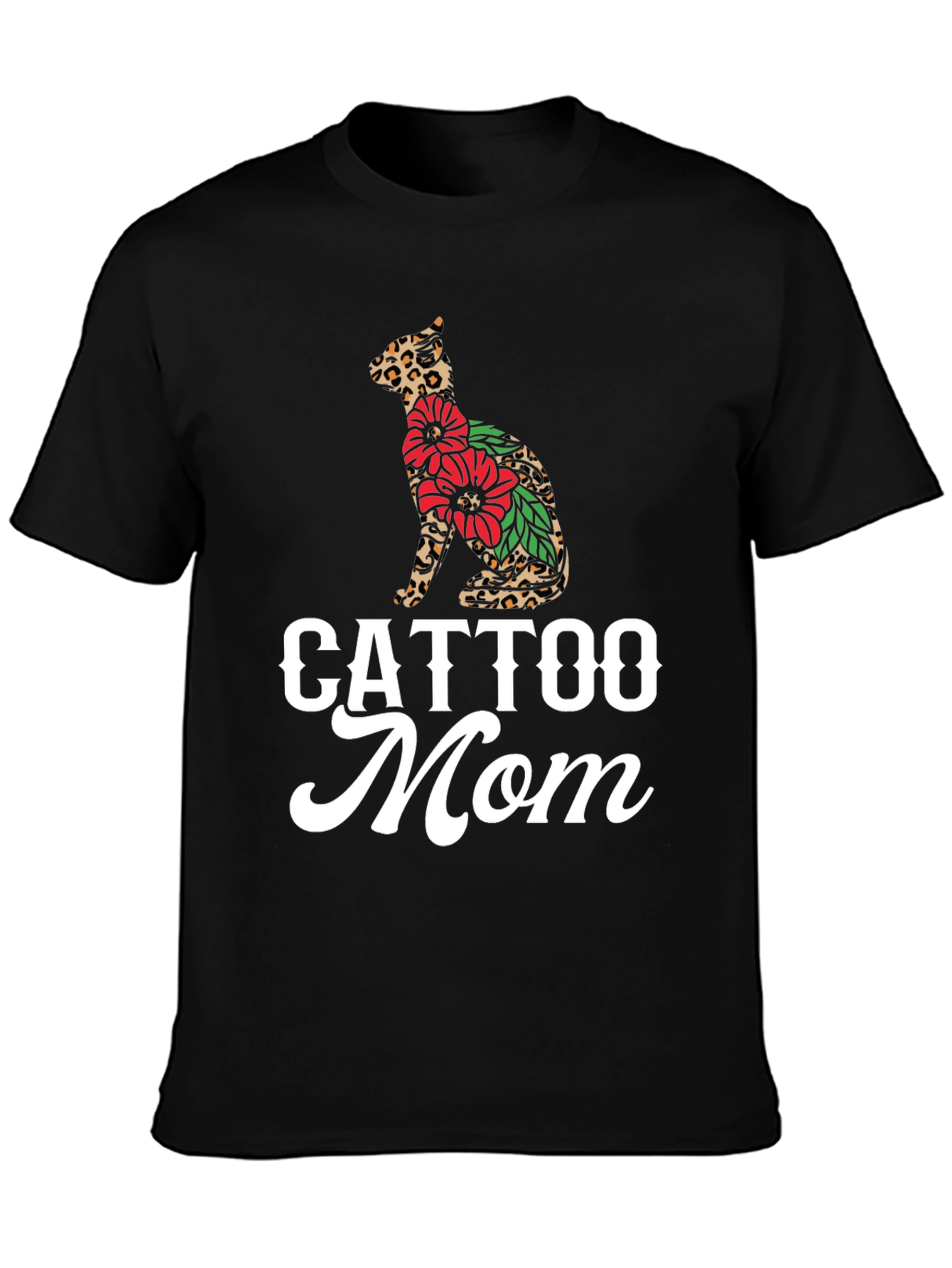 Cattoo Mom Graphic Tee - Cat Lover T-Shirt