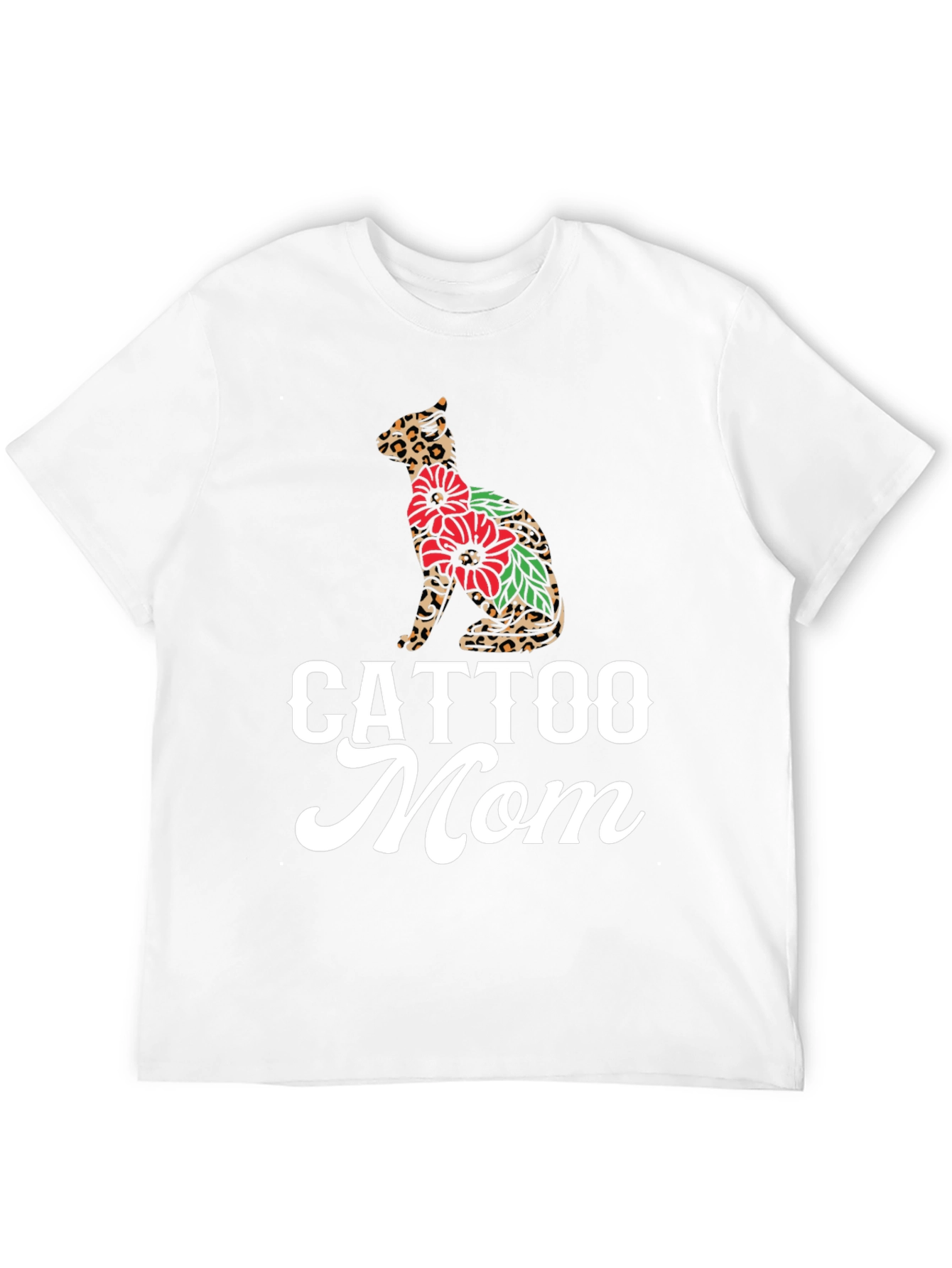 Cattoo Mom Graphic Tee - Cat Lover T-Shirt