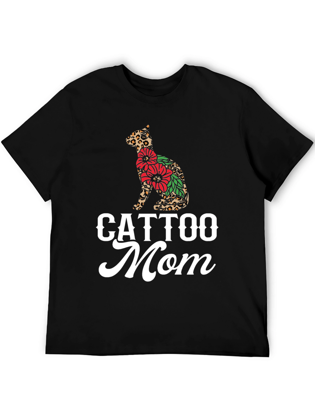 Cattoo Mom Graphic Tee - Cat Lover T-Shirt