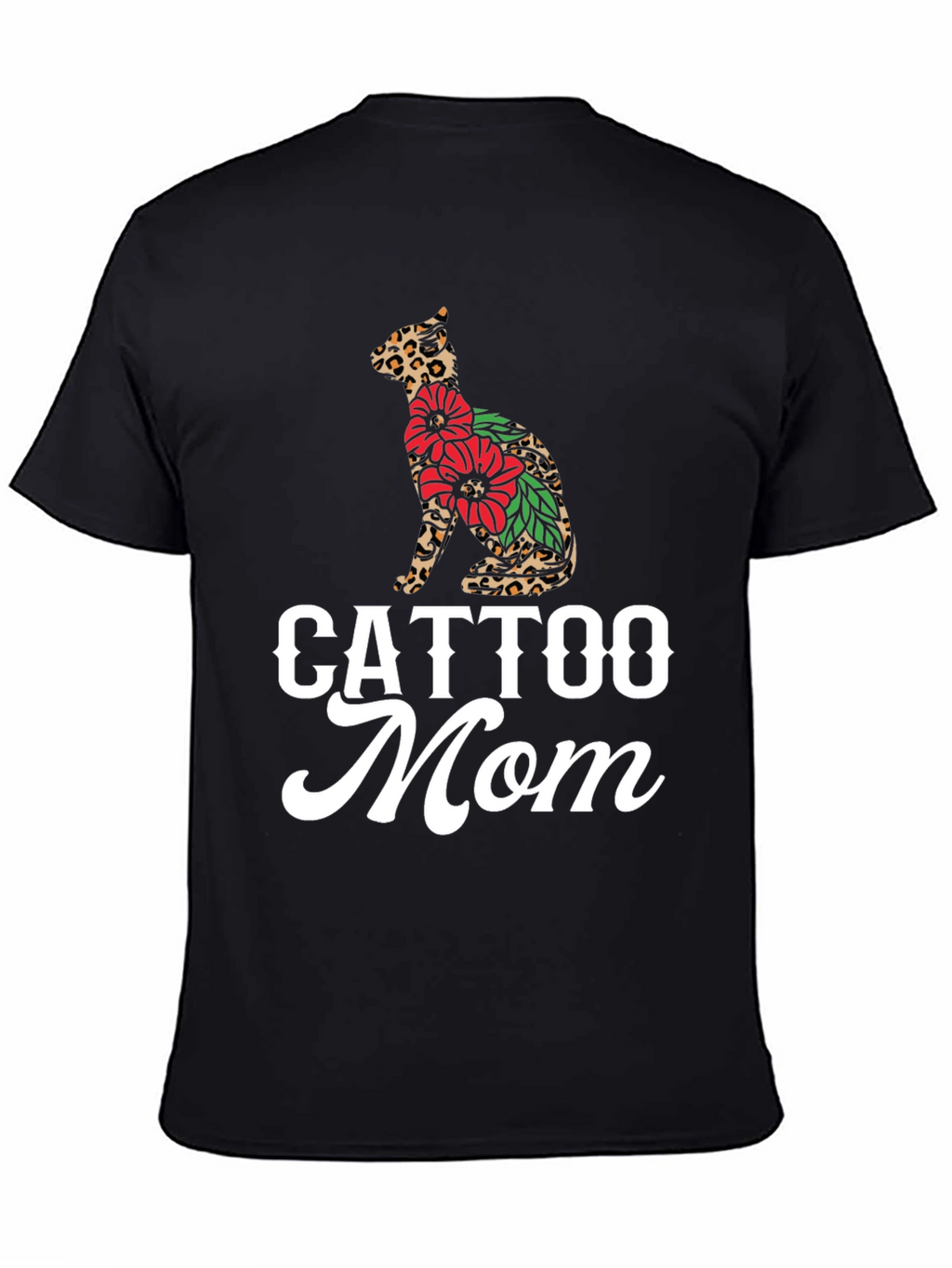 Cattoo Mom Graphic Tee - Cat Lover T-Shirt