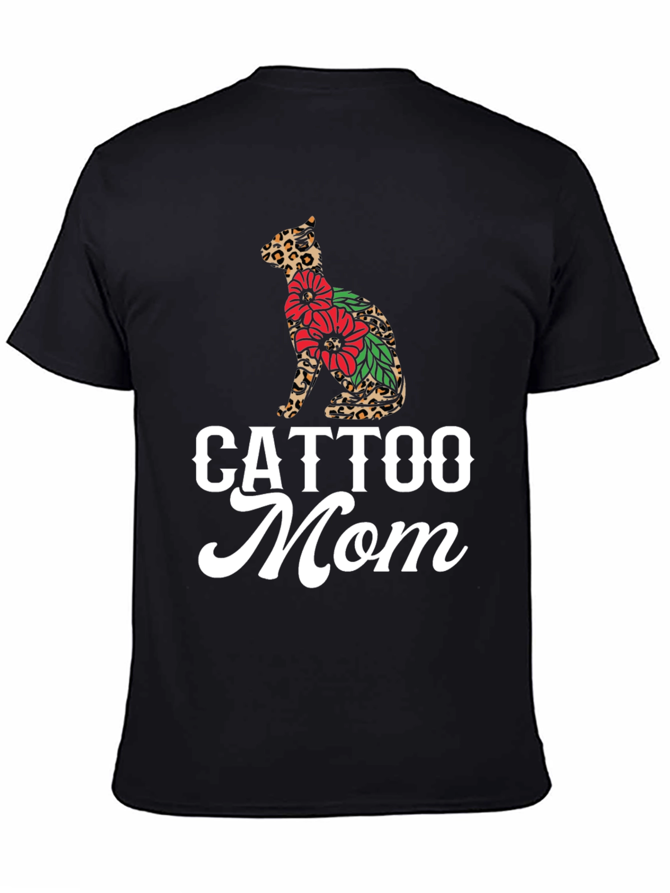 Cattoo Mom Graphic Tee - Cat Lover T-Shirt