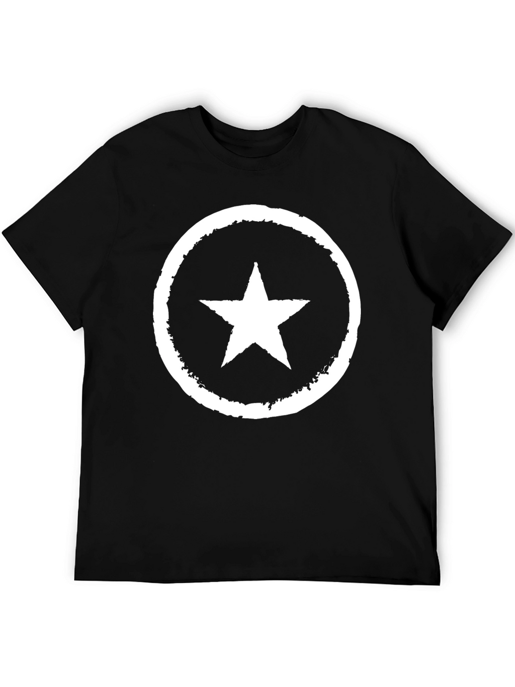 Black Star Graphic T-Shirt - Stylish Casual Wear