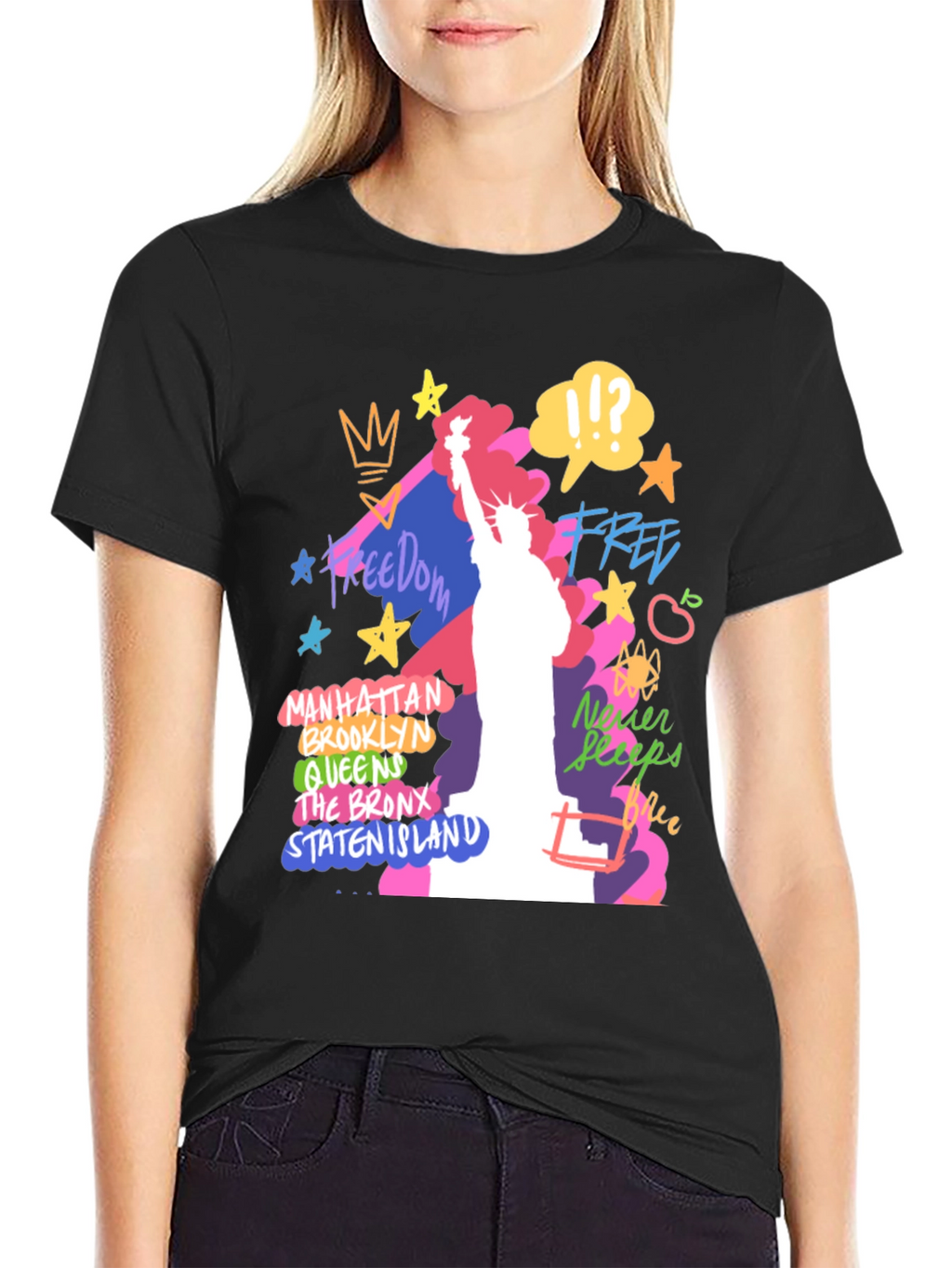 NYC Liberty Graphic Tee - Urban Style