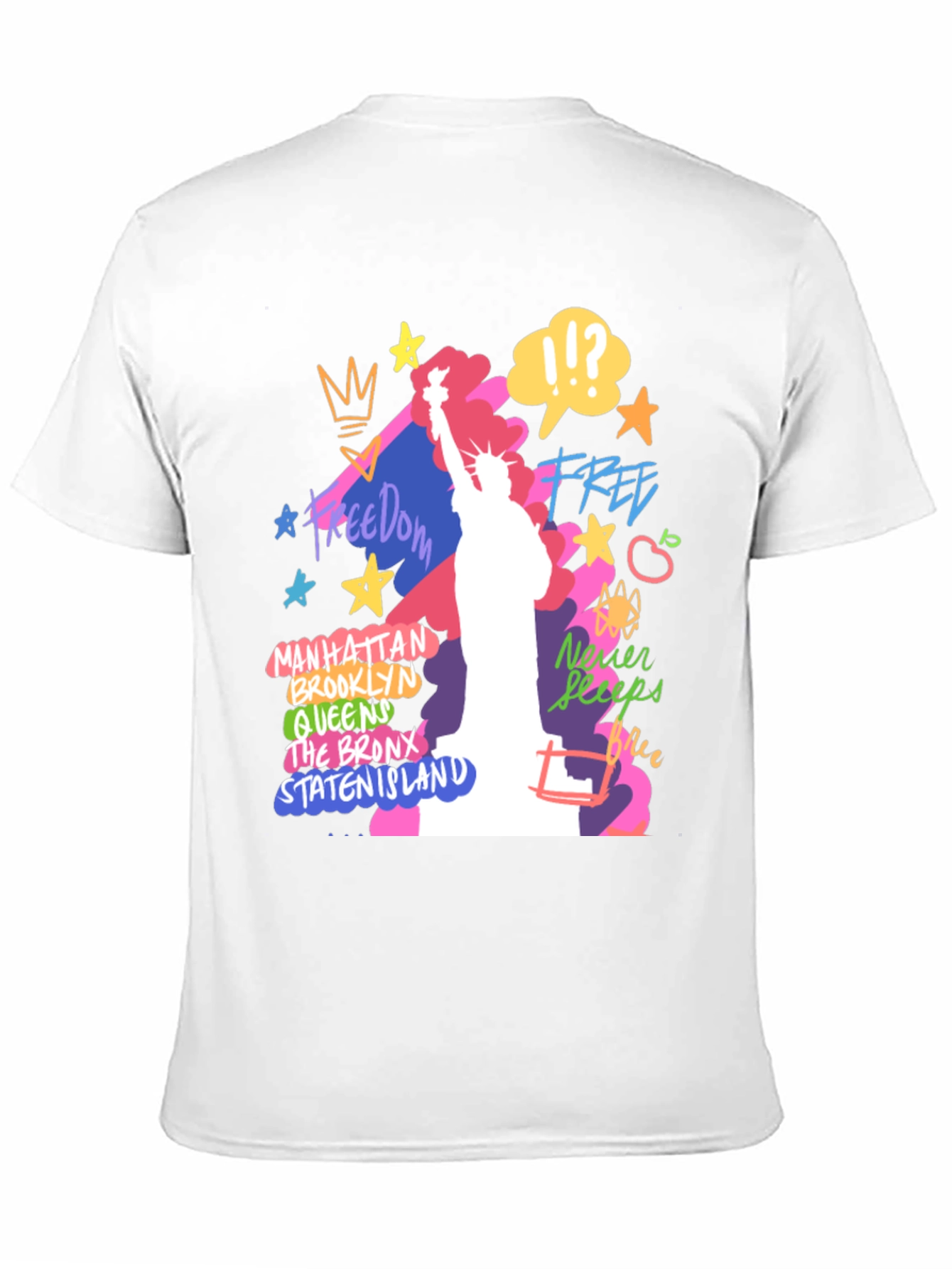 NYC Liberty Graphic Tee - Urban Style