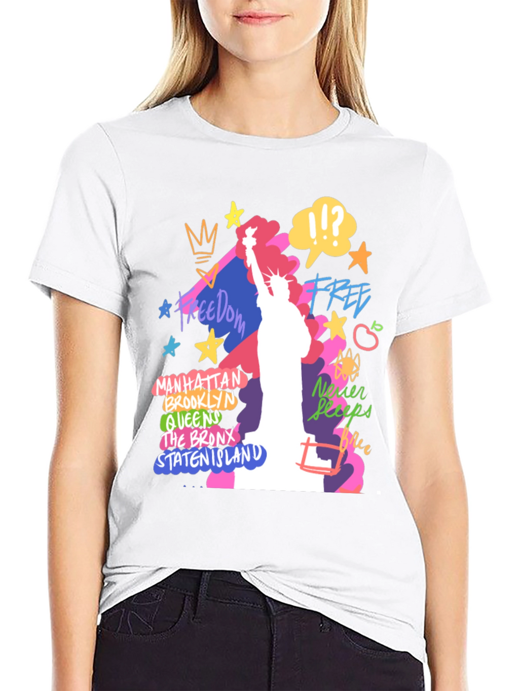 NYC Liberty Graphic Tee - Urban Style