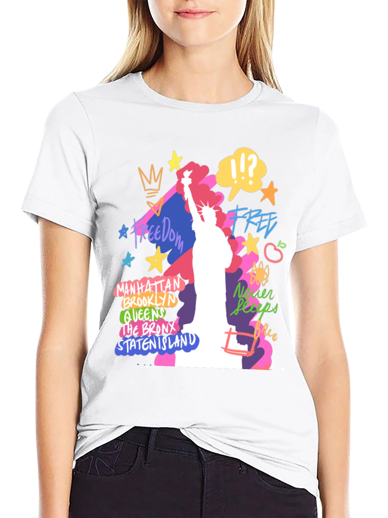 NYC Liberty Graphic Tee - Urban Style